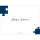 Navy Missing Piece Photo Adoption Announcements Image 2 of 3